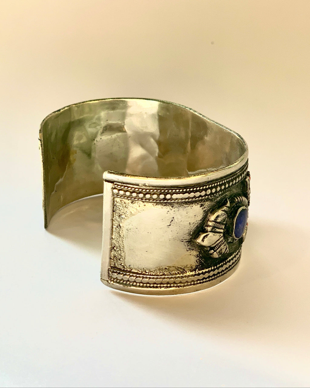 Vintage Tribal Stone Cuff