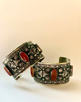 Vintage Style Engraved Cuff Bracelet