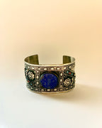 Antique Style Wide Cuff Bracelet