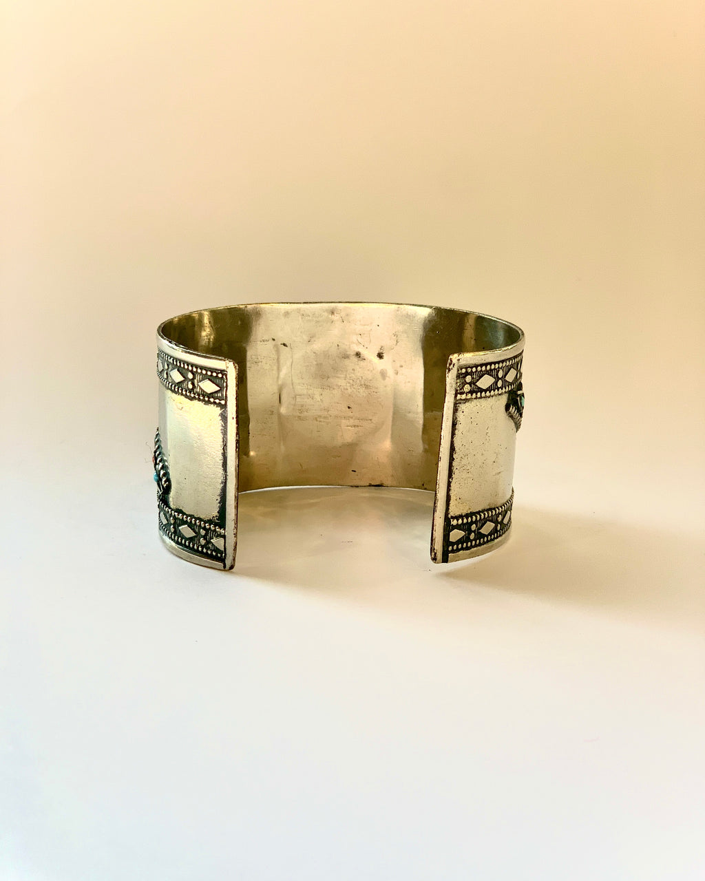 Antique Style Wide Cuff Bracelet