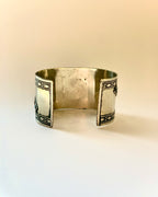 Antique Style Wide Cuff Bracelet
