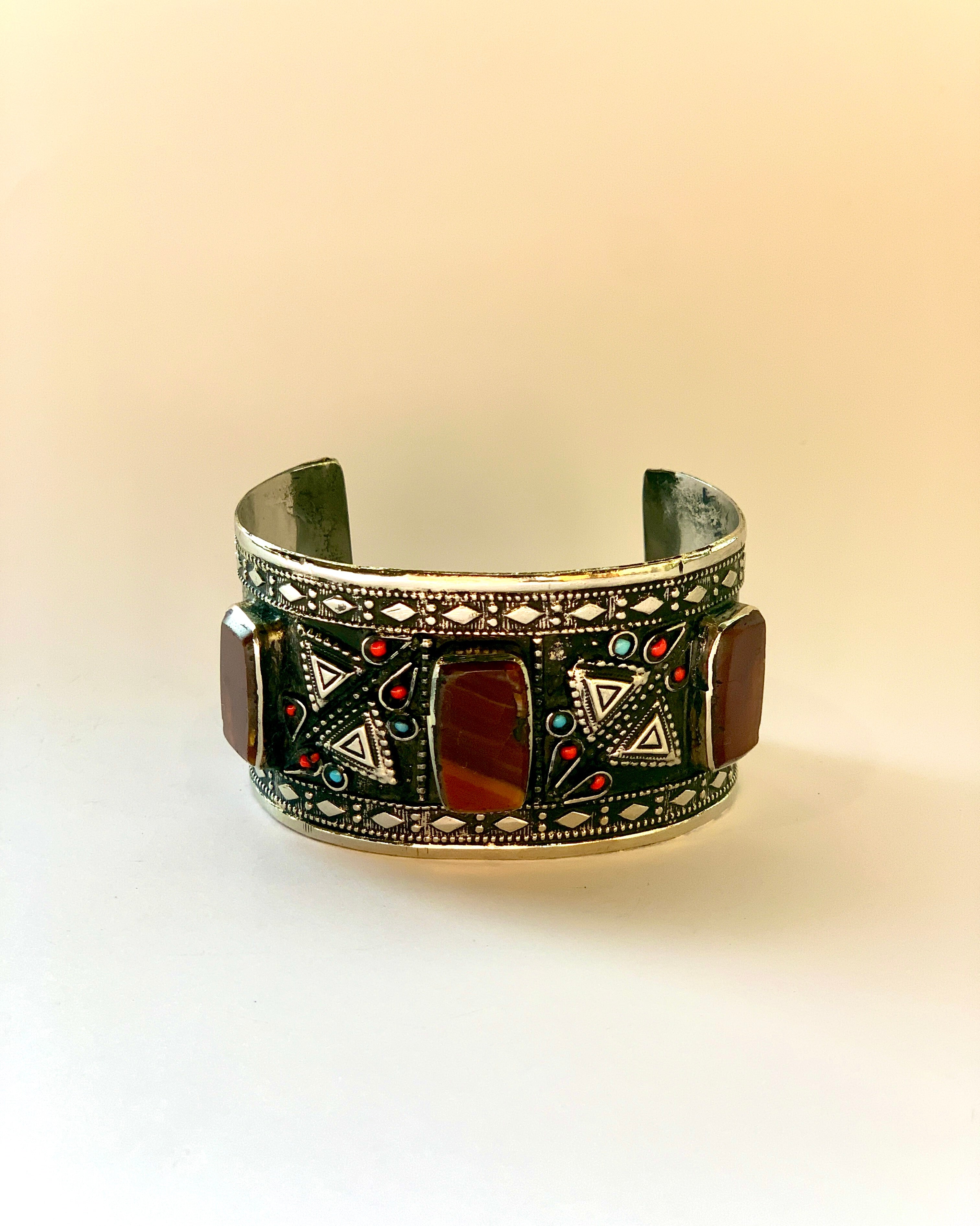 Tribal Pattern Statement Cuff