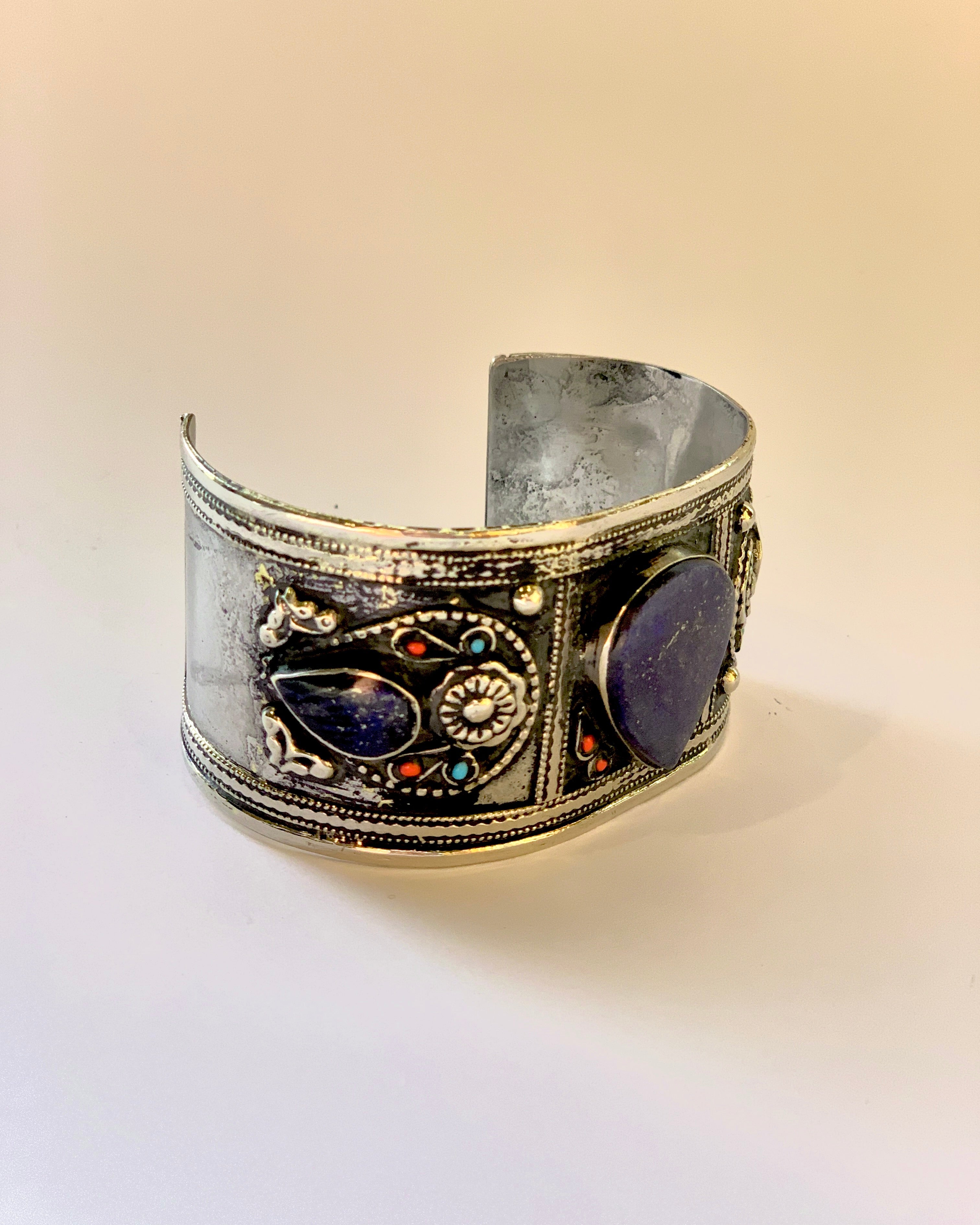 Classic Engraved Statement Bracelet