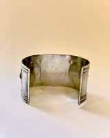 Classic Engraved Statement Bracelet