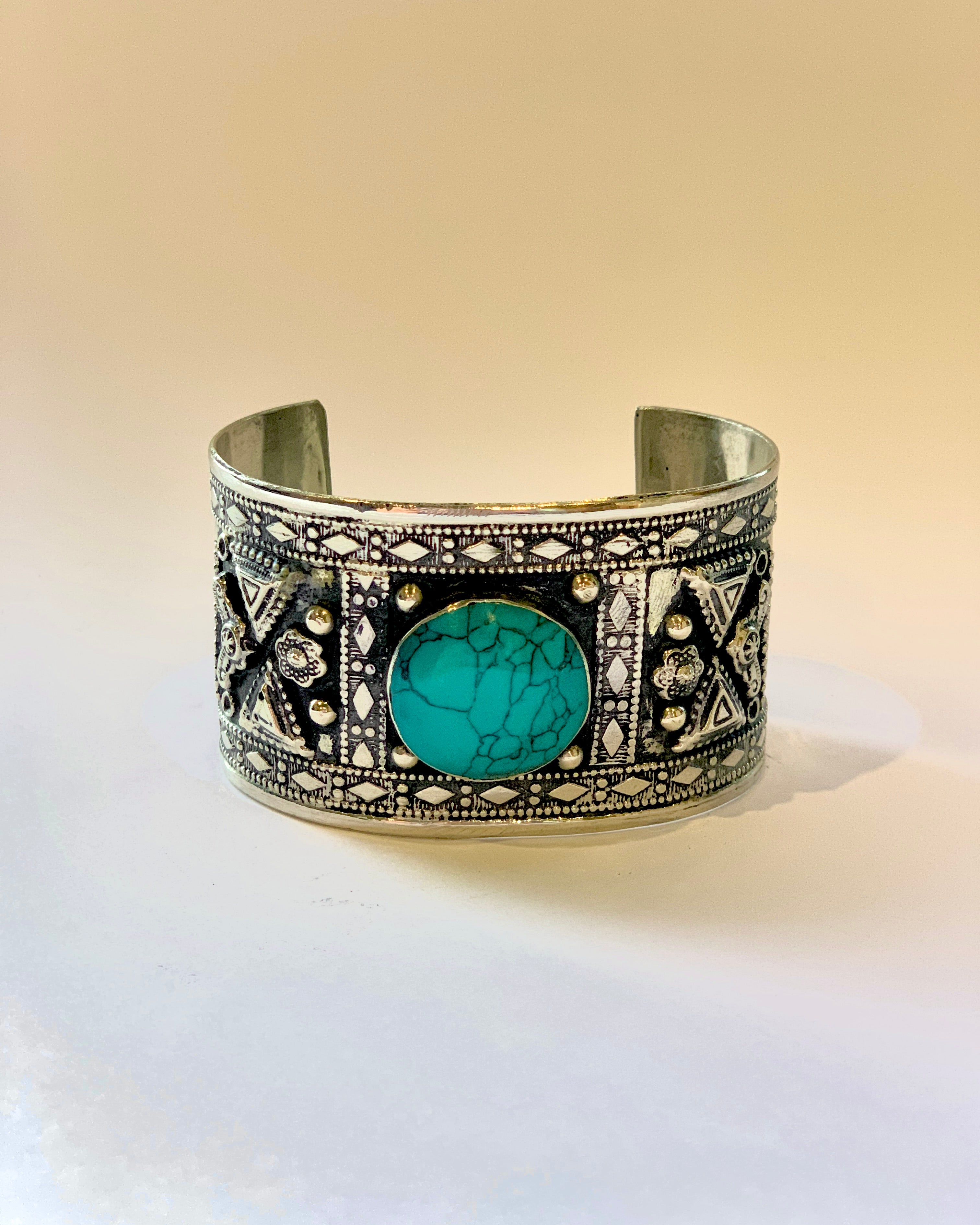 Vintage Handmade Statement Cuff