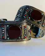 Bohemian Engraved Statement Cuff