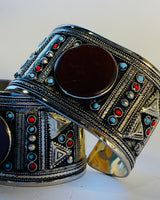 Bohemian Engraved Statement Cuff