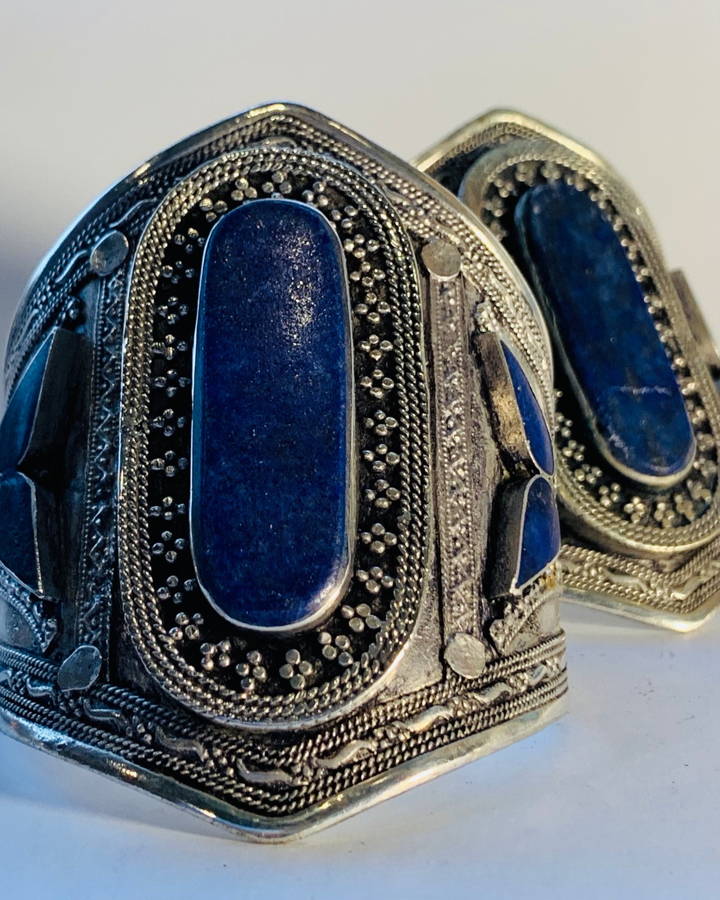 Handmade Wide Statement Bracelet