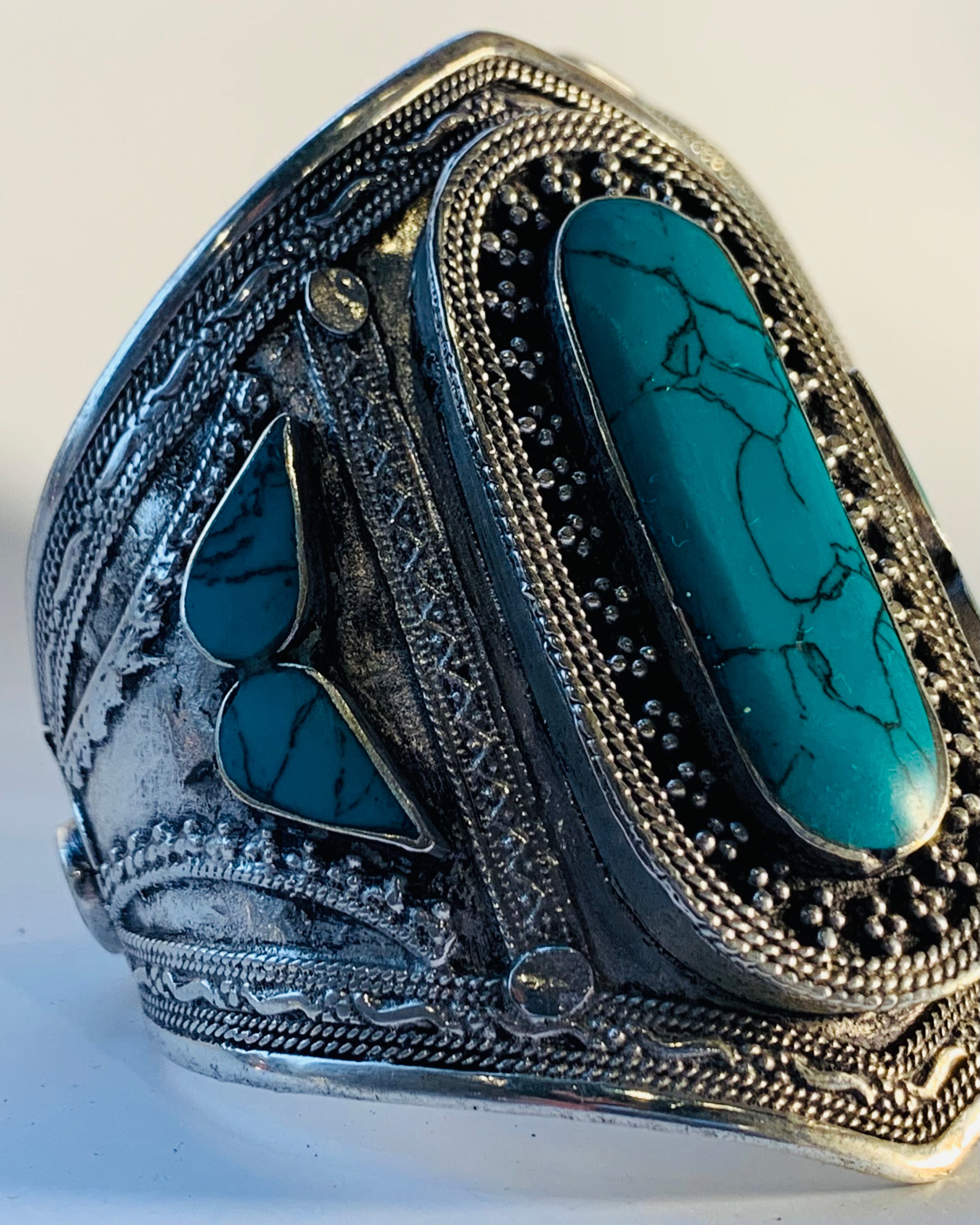 Ethnic Jewelry Wide Bracelet