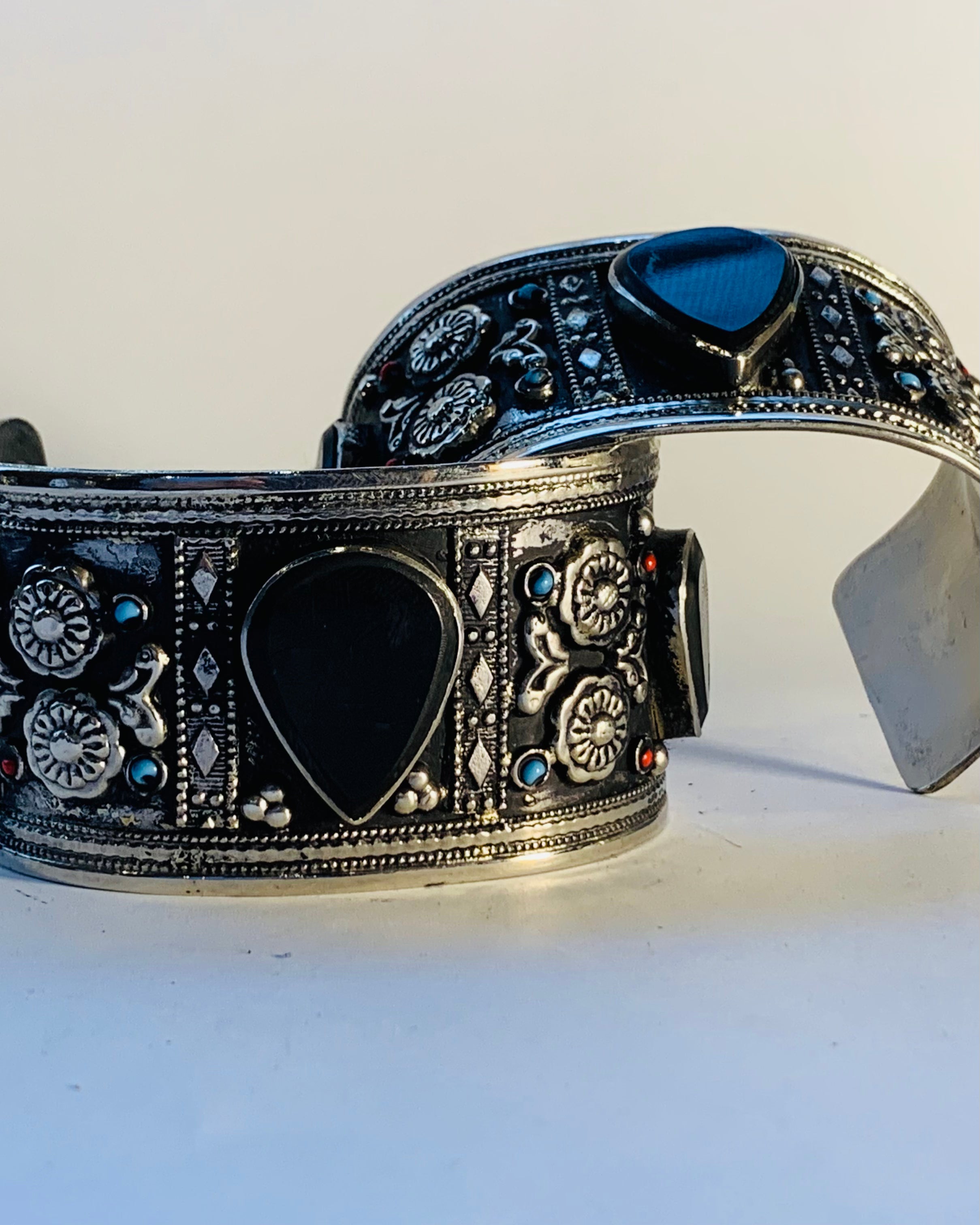 Traditional Engraved Cuff Bracelet