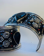 Traditional Engraved Cuff Bracelet