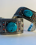 Ethnic Pattern Wide Bracelet