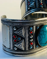Ethnic Pattern Wide Bracelet