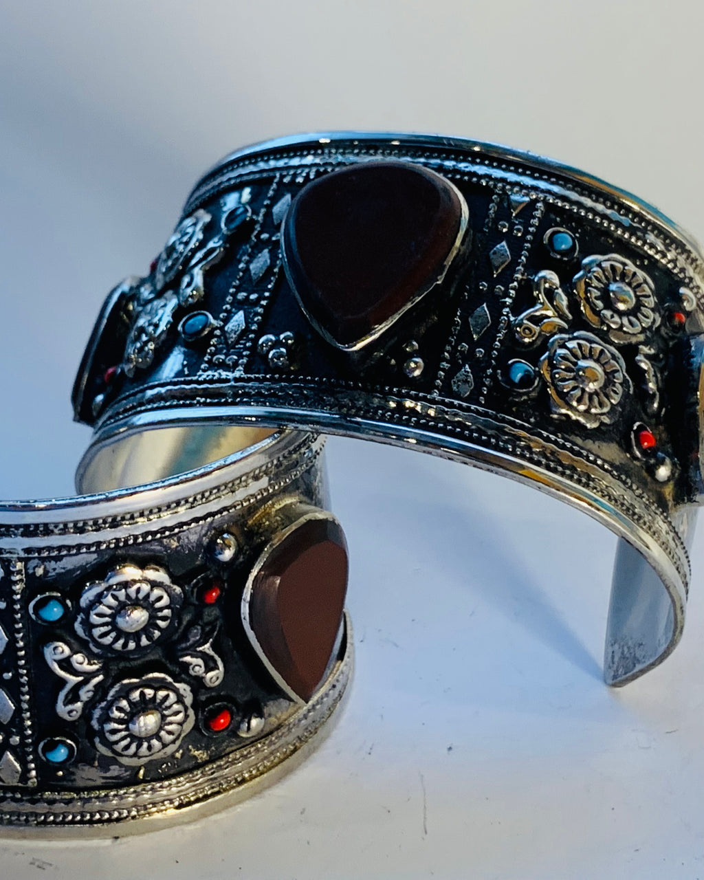 Ethnic Inspired Wide Bracelet