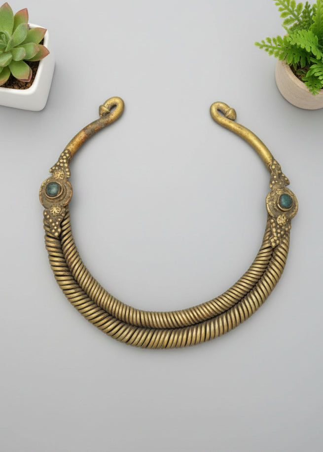 kuchi ethnic toq necklace