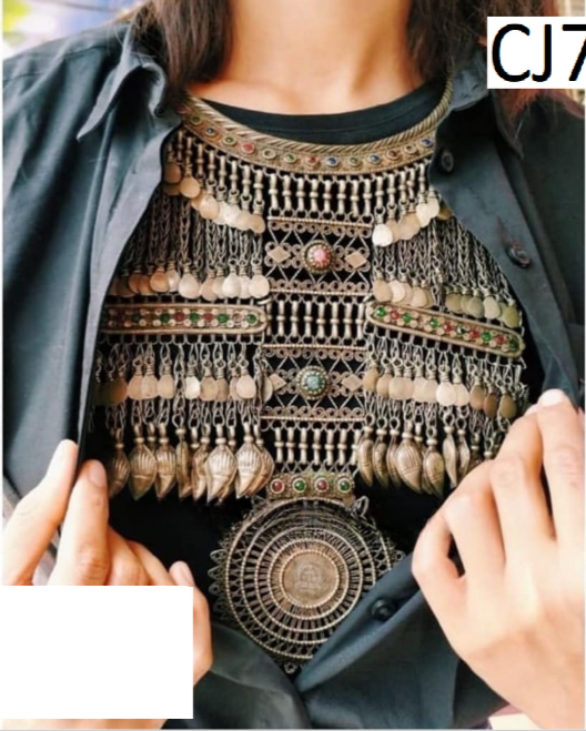 New  afghan vintage style kuchi vintage long chokers