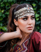 Afghan fashion tribal jewelry headdress for bride