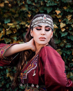 Afghan fashion tribal jewelry headdress for bride