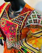 Handmade Afghan Embroidered Traditional Dress