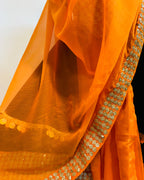 Afghan Bridal Velvet Frock Hand-Embroidered