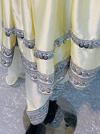 Hand-Embroidered Afghan Bridal Frock