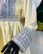 Hand-Embroidered Afghan Bridal Frock