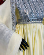 Hand-Embroidered Afghan Bridal Frock