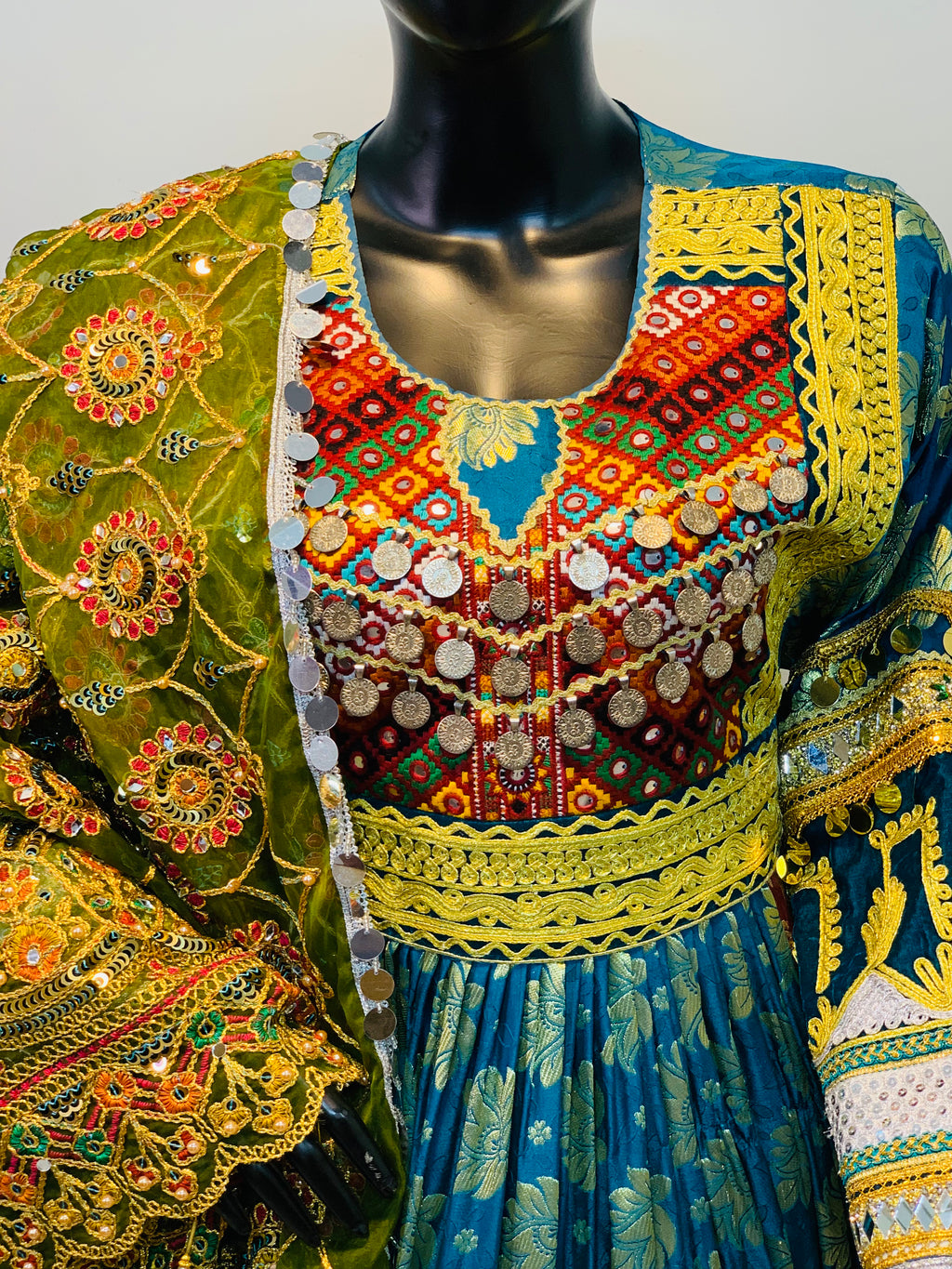 Luxury Royal Afghan Dress