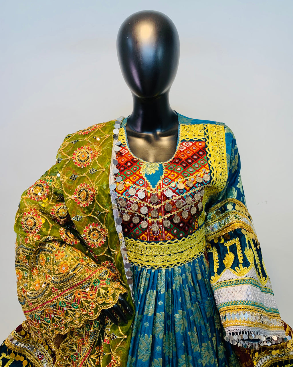 Luxury Royal Afghan Dress