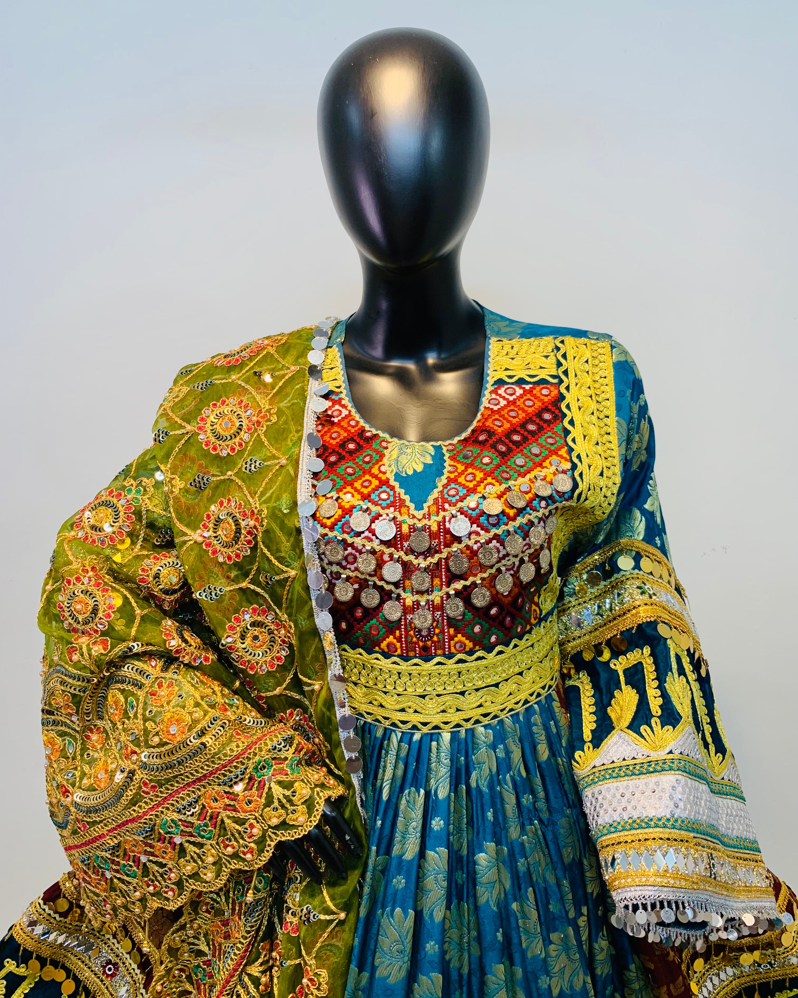 Luxury Royal Afghan Dress