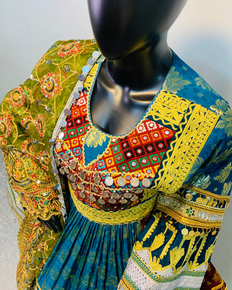 Luxury Royal Afghan Dress