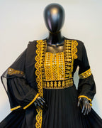 Pashtun Embroidery & Chiffon Dupatta