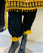 Pashtun Embroidery & Chiffon Dupatta