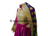 Afghan Bridal Embroidered Dress