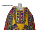 Stunning Embroidered Afghan Dress