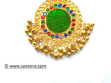 New traditional online fashion bridal gold color matika
