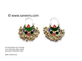 New afghan fashion cultural simple white earrings