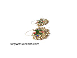New afghan fashion cultural simple white earrings