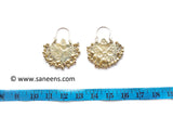 New afghan fashion cultural simple white earrings