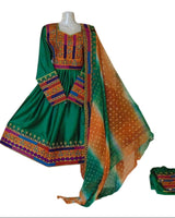 Embroidered Afghan Bridal Dress