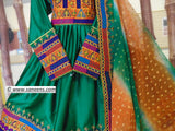 Embroidered Afghan Bridal Dress
