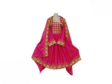 Afghan Frock with Mirror Work