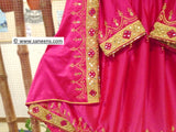 Afghan Frock with Mirror Work