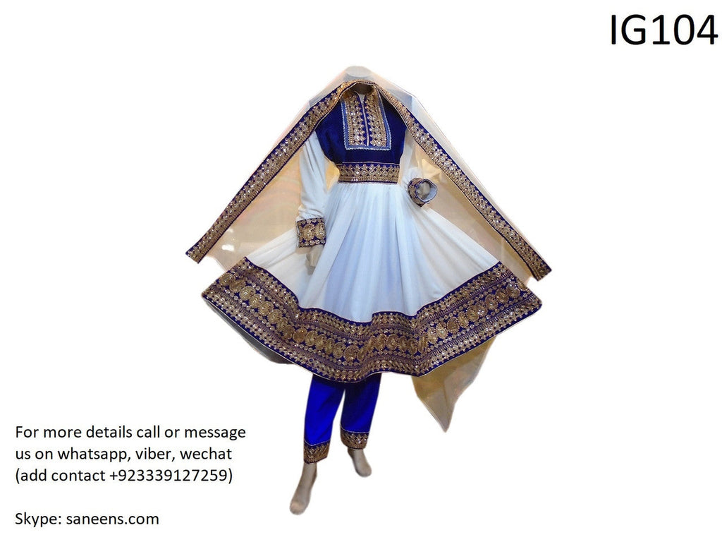 New afghan fashionable traditional clothes for nikkah