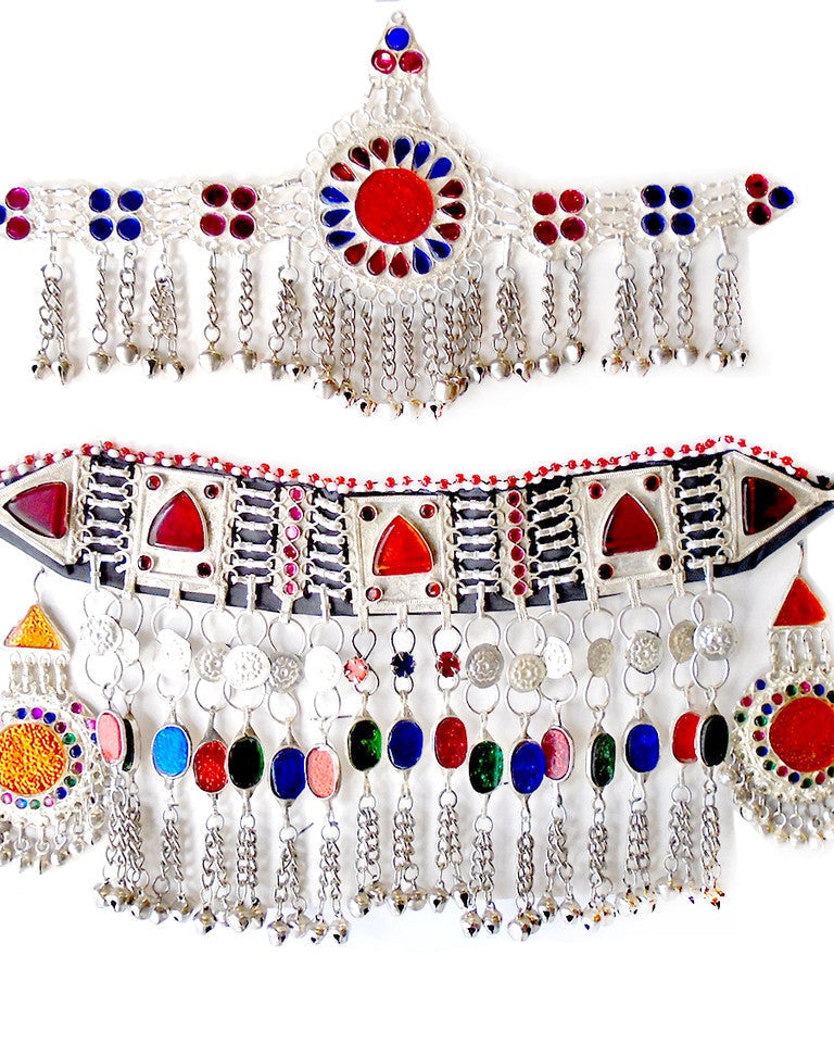 Silver Kuchi Vintage Choker Set