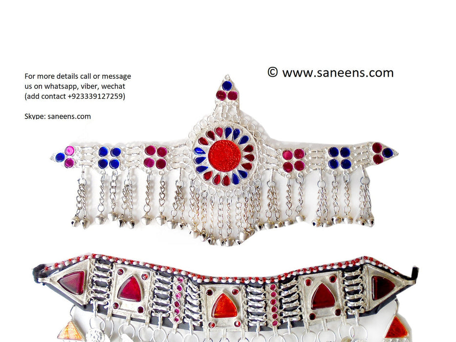 tribal ethnic bridals silver jewellery for girls