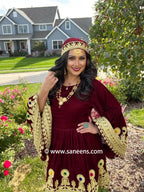 afghan  clothes for nikkah