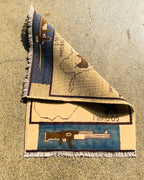 Afghan War Heritage Scene Rug 2.8x2 ft