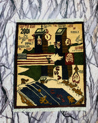 9/11 Art War Rug 2.4x2.1 ft