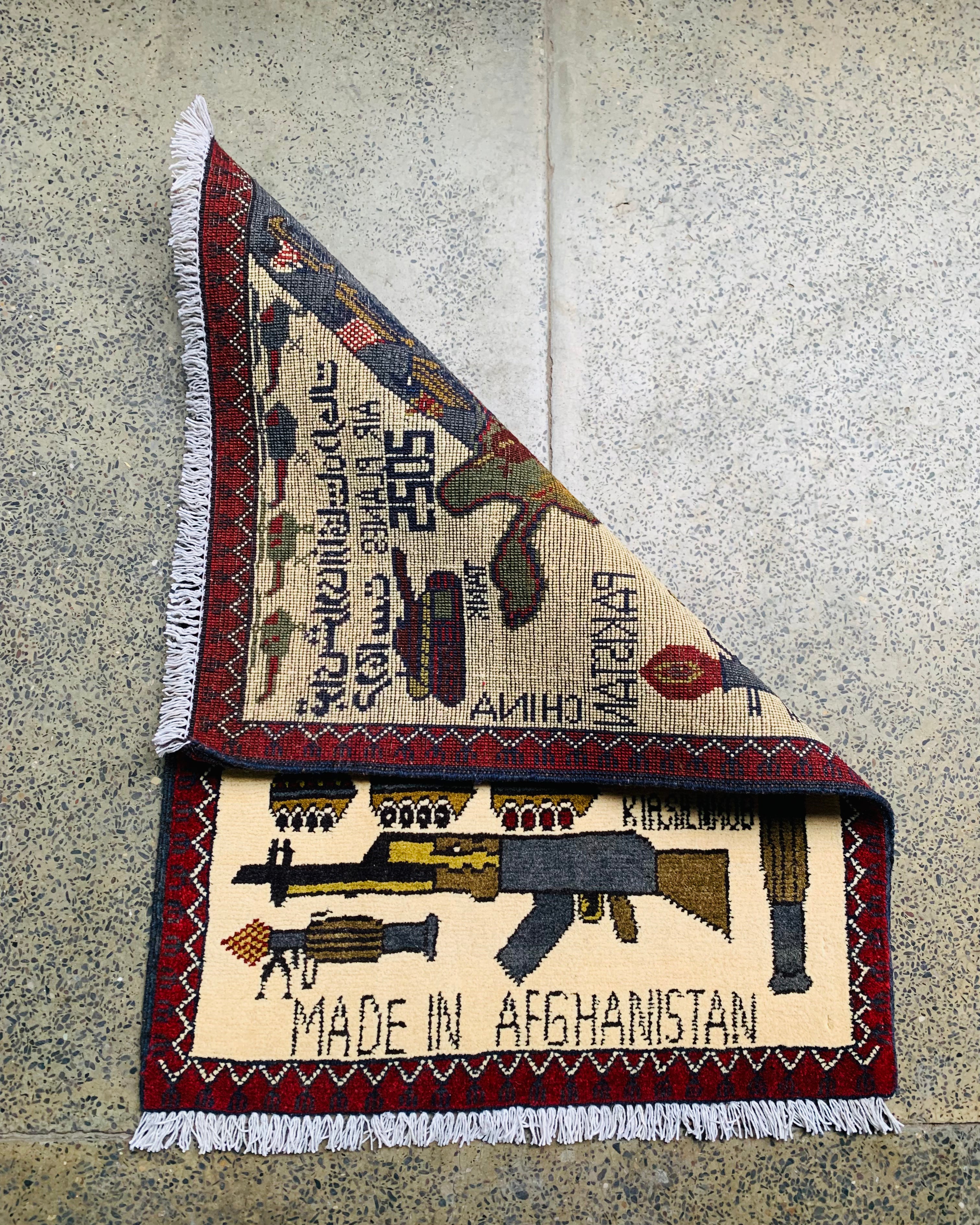 Cultural Resistance Art Rug 2.8x2 ft